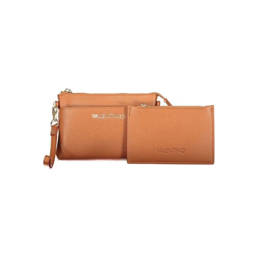 Mario Valentino Brown Polyurethane Women's Women's Wallet